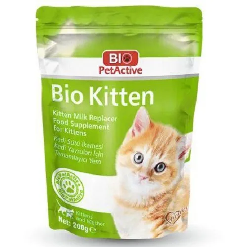 אבקת חלב לגורי חתולים BIO 200 גרם