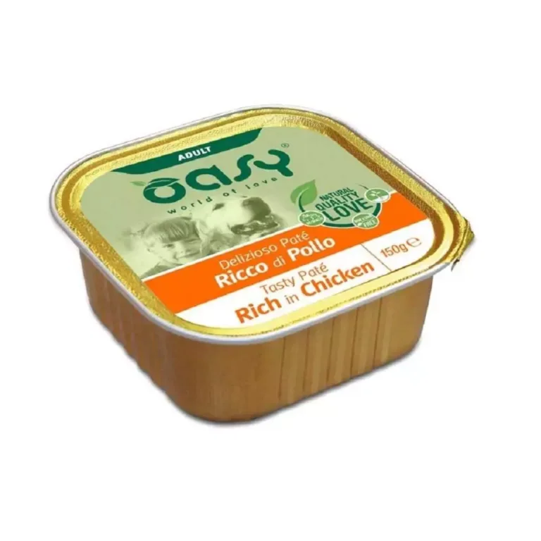 OASY מעדני פטה לכלב עוף 150 גרם