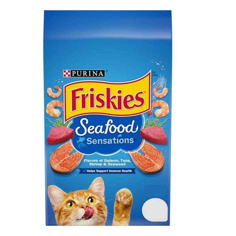 פריסקיז מזון יבש ומלא לחתול מעדני הים