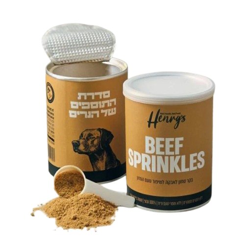 הנריס טופר בקר מיובש בהקפאה