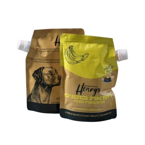 הנריס חמאת בוטנים בתוספת בננה