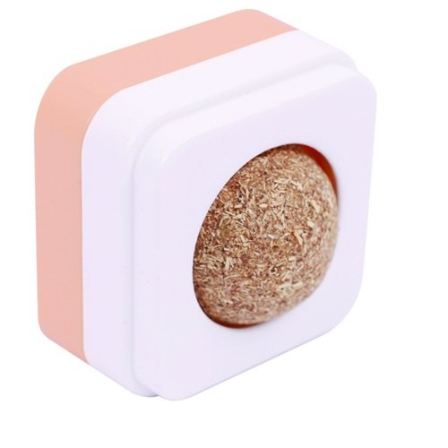 כדור פירות נדבק לקיר אמפט