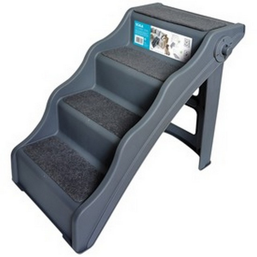 מדרגות לכלבים וחתולים אמפט 80 סמ