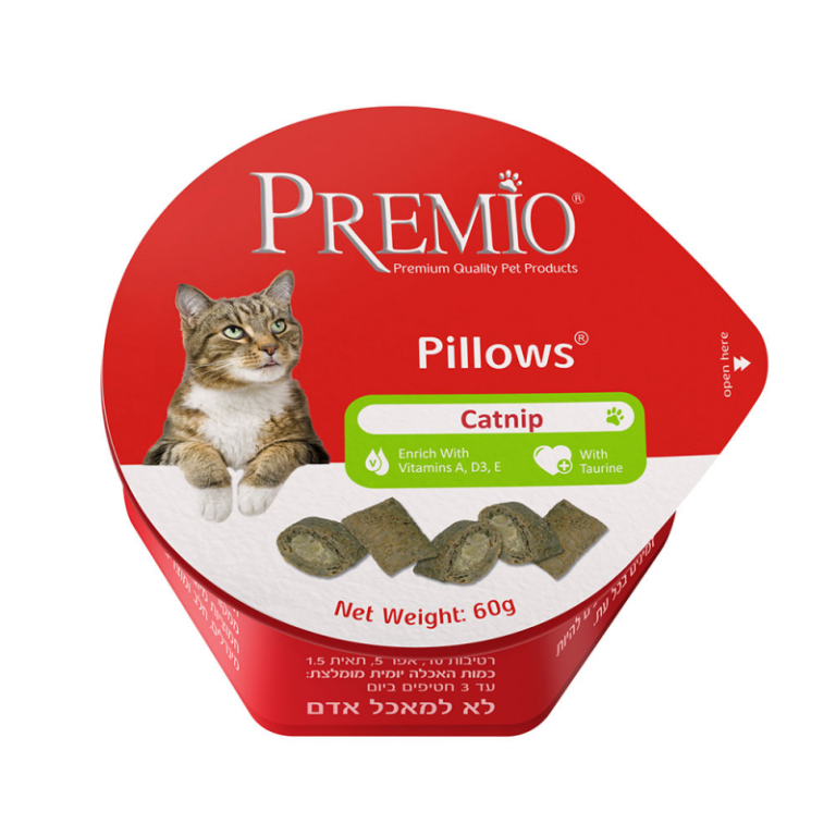 פרמיו כריות קטניפ 60 גרם