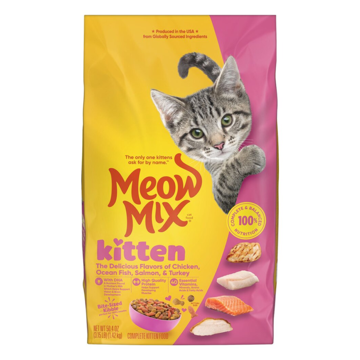 מיאו מיקס מזון לגורי חתולים 1.4 ק"ג