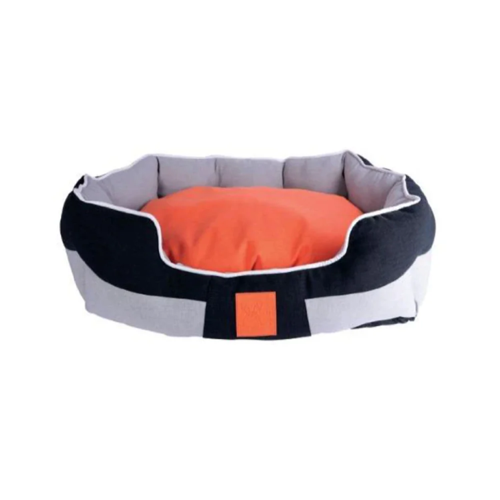 מיטה מון כתום אפור L