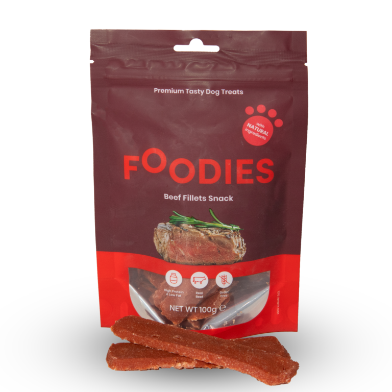 חטיף פודיס פילה בקר 100 גרם