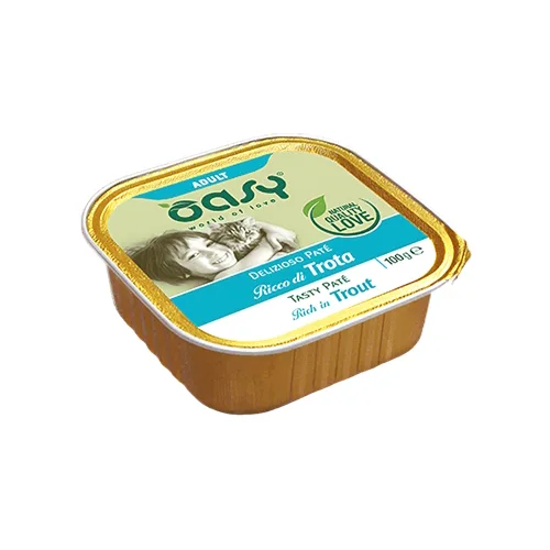 מעדן אואסי חתול פורל 100 גרם